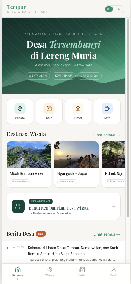 Desa Wisata Tempur