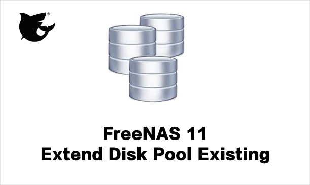 FreeNAS - Extend Disk Pool Existing